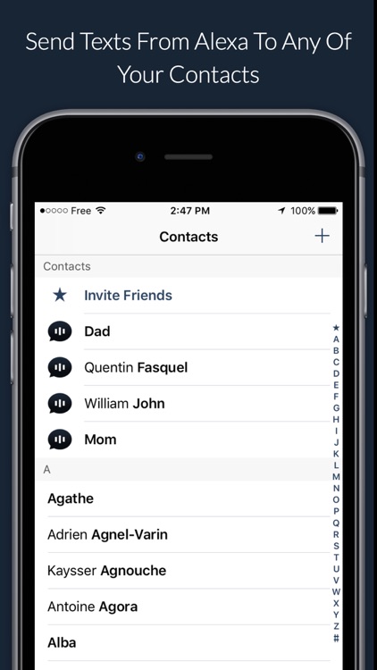 Jab Messenger — Send Text from Alexa & Amazon Echo
