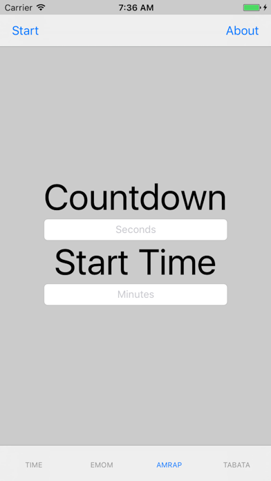 Screenshot #3 pour Wod Timer - Simple