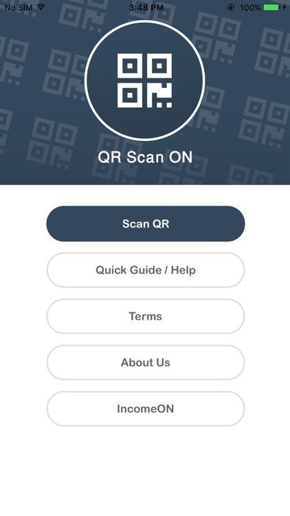 QR Scan ON