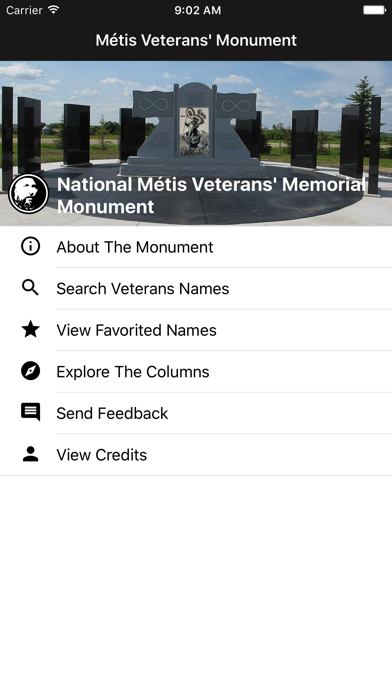 How to cancel & delete Métis Veterans' Monument from iphone & ipad 1