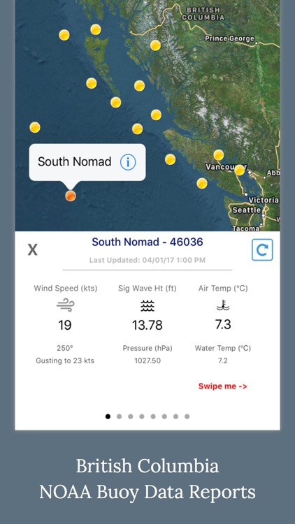 British Columbia - Canada Marine Weather Forecast
