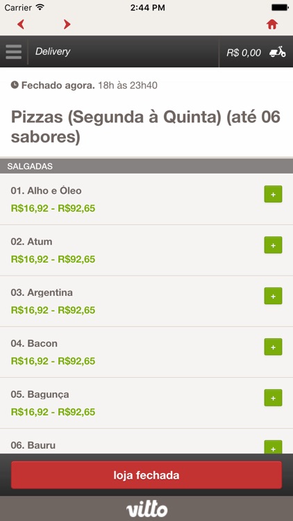 Pizzaria Vitória Tatuquara screenshot-3