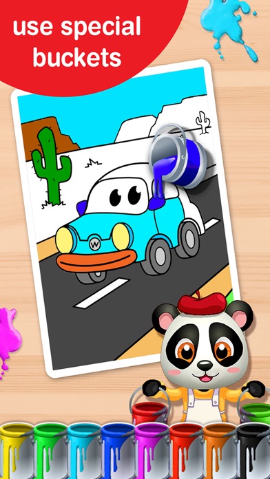 How to cancel & delete Baby Panda Paintbox - Coloring Games for Kids! from iphone & ipad 3