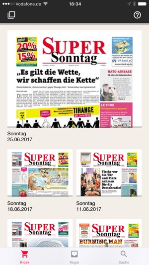 Super Sonntag / Super Mittwoch ePaper