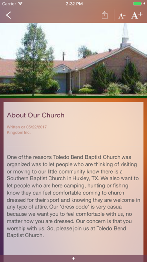 Toledo Bend Cowboy Church(圖2)-速報App