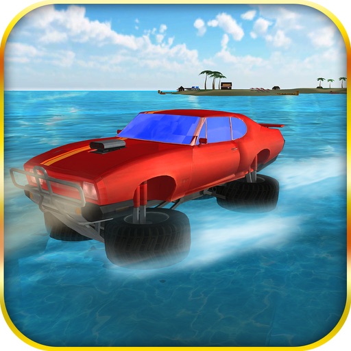Water Surfer Monster Truck – Extreme Stunt Racing Icon