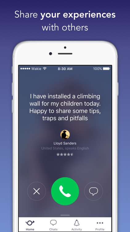 Wakie: Talk to Strangers & Random Chat with People screenshot-4