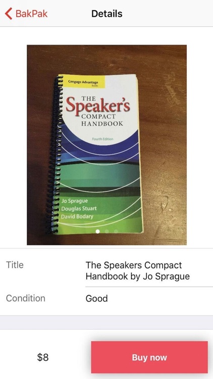 BakPak - textbooks on campus screenshot-3