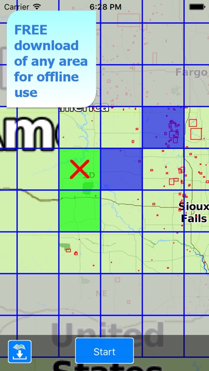 Aqua Map South Dakota SD Lakes HD- Nautical Charts screenshot-4