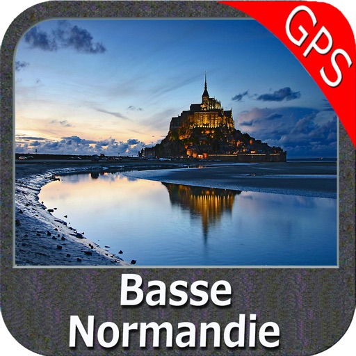 Marine: Basse Normandie - GPS Map Navigator