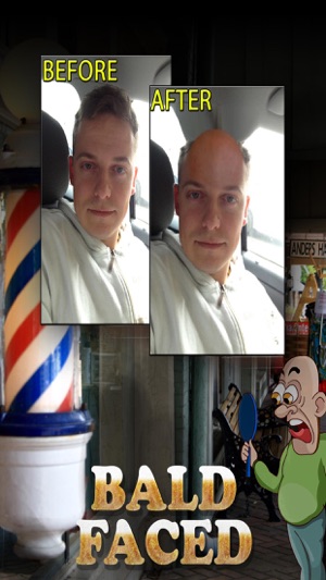 BaldFaced - The Bald Head Photo Booth(圖2)-速報App