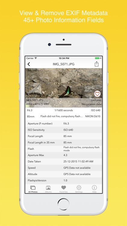 EXIF Viewer by Fluntro - View, Remove GPS Metadata screenshot-0