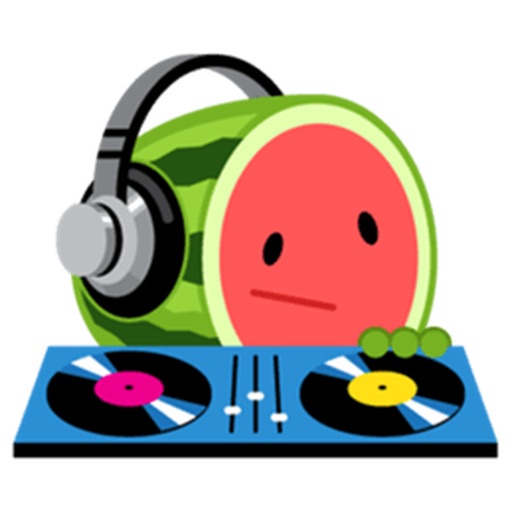Funny Watermelon Emoji Stickers icon