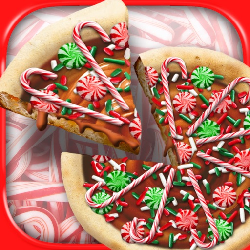 Christmas Candy Pizza Maker Dessert Chef Cooking