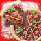 Christmas Candy Pizza Maker Dessert Chef Cooking