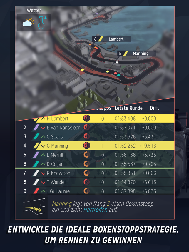 ‎Motorsport Manager Handheld Screenshot