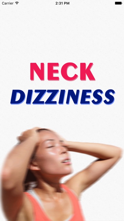 Neck Dizziness