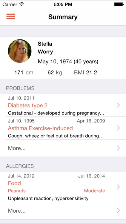 Axilla PHR - Personal Health Record