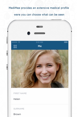 MediMee Online Medical Profile screenshot 2