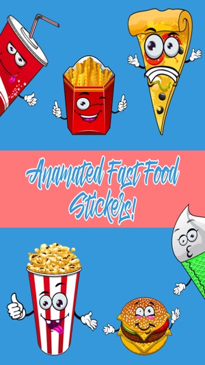 Cute Animated Fast Food(圖1)-速報App