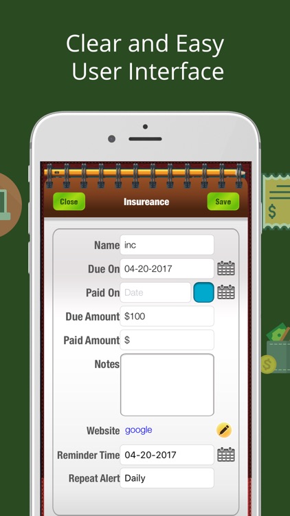 Bill Pay Reminder PRO - Manage & Track your Bills screenshot-3