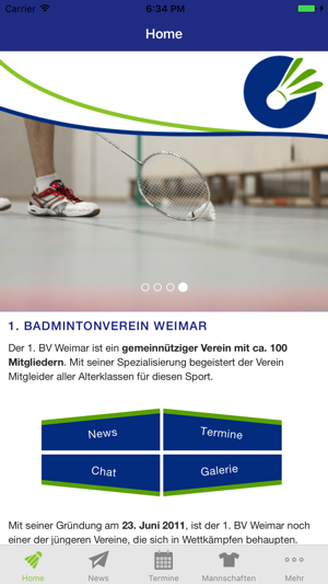 1. Badmintonverein Weimar(圖2)-速報App