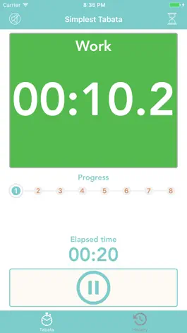 Game screenshot Simplest Tabata apk