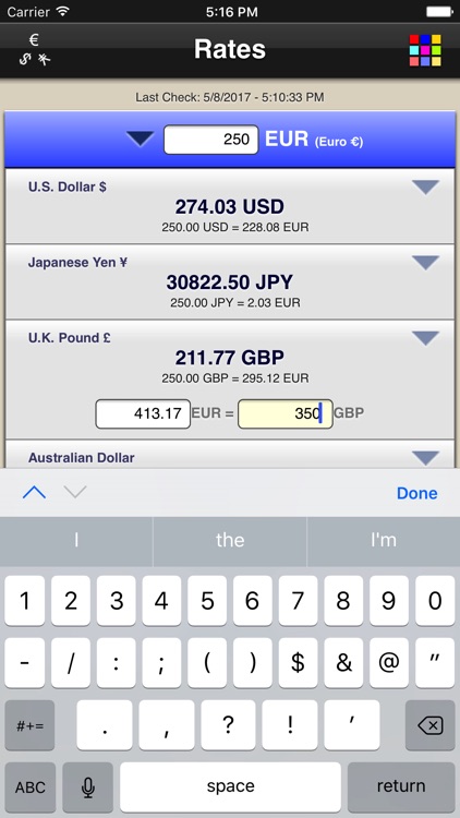 Rates