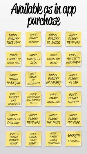 Post it Stickers Forget(圖5)-速報App