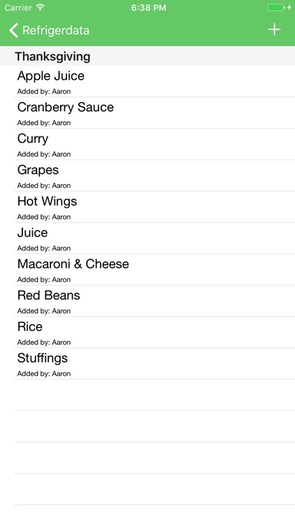 Refrigerdata - The Digital Shopping List screenshot-3