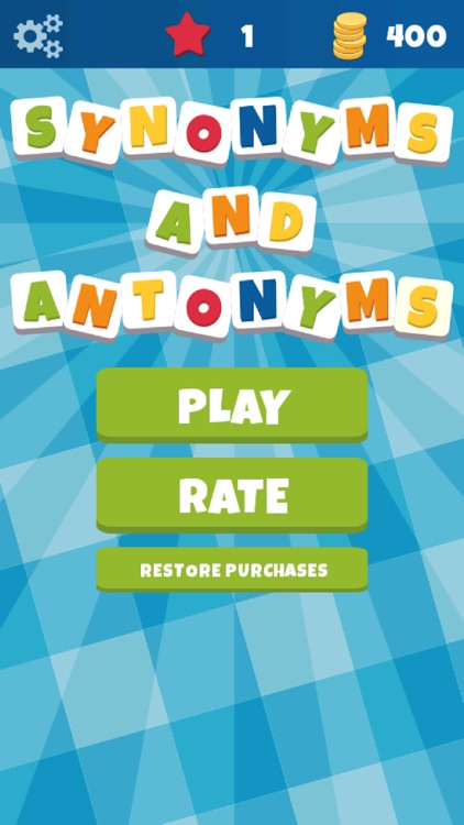 Synonyms & Antonyms (Game) by Antonietta Rizzo