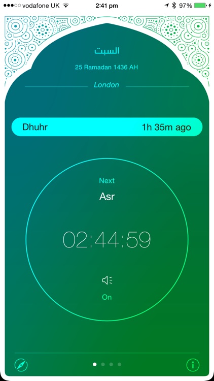 iPray: Prayer Times & Qibla Compass