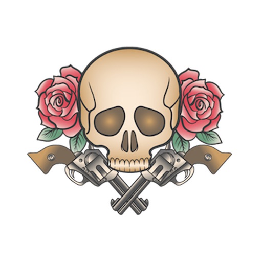 Skull Tattoo Sticker icon