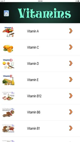 Game screenshot Vitamins - Minerals apk