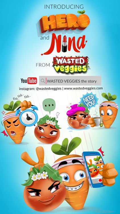 Wasted Veggies: Hero and Nina screenshot-0