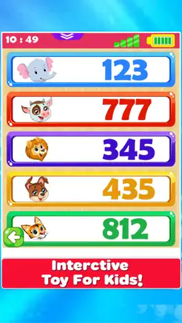Game screenshot Baby Phone For Toddler To Learn Animal & Numbers hack
