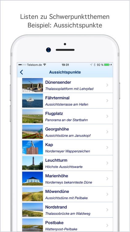 Norderney Travel App