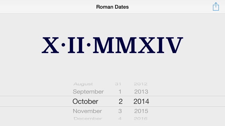 Roman Dates