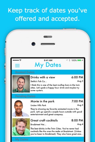 Todayte - #1 Dating App for Real Dates screenshot 3