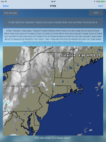 Worldwide weather radar screenshot 2