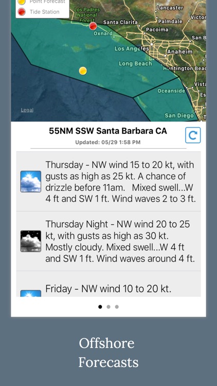 NOAA 5-day Marine Weather Forecast & Tides screenshot-3