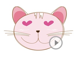 Animated Pink Cat Stickers is Offers new and exclusive stickers