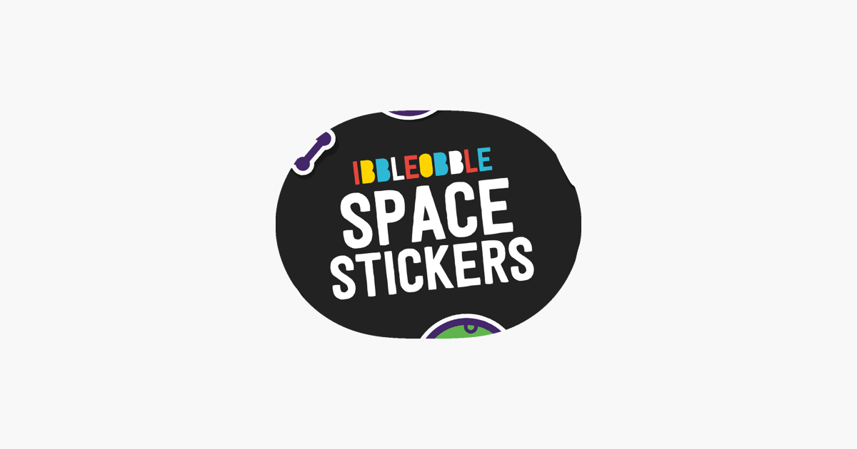 ‎ibbleobble Space Stickers For Imessage On The App Store