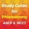 This is the only app you need to pass the ASCP/NCCT the Phlebotomy Technician exam at the first attempt