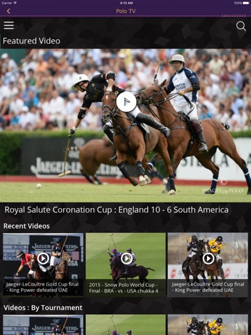 Hurlingham Polo Media screenshot 2
