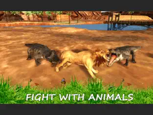 Catturare 2 simulador de león salvaje - cazador de animales de iphone