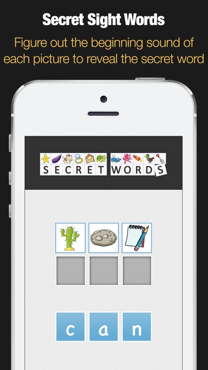 Secret Sight Words