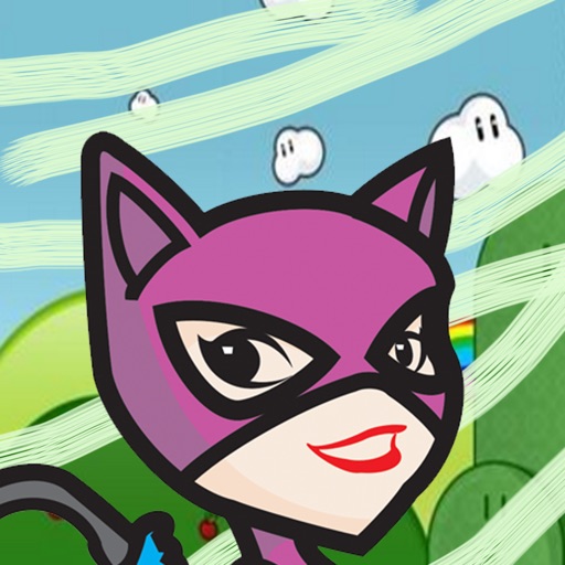 Coloring For Kids Games Catwoman Version Icon