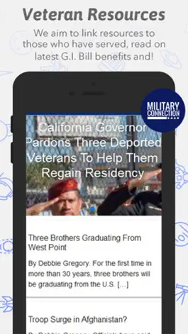 Game screenshot Military & Veteran News MilitaryConnection hack