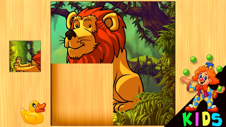 Wild Animal Puzzle for Kids screenshot-4